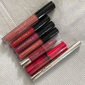 Lipsticks and lipglosses